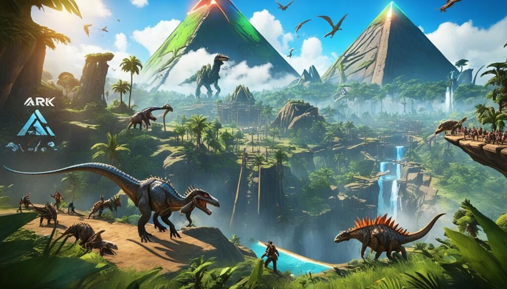 ark: survival evolved (2017) game icons and banners