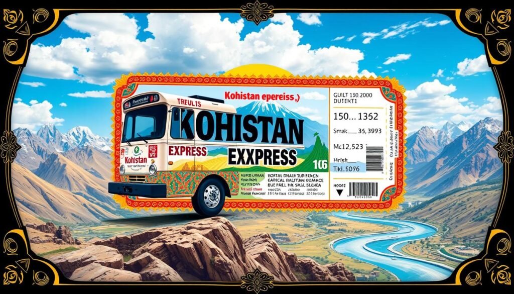 kohistan express ticket price