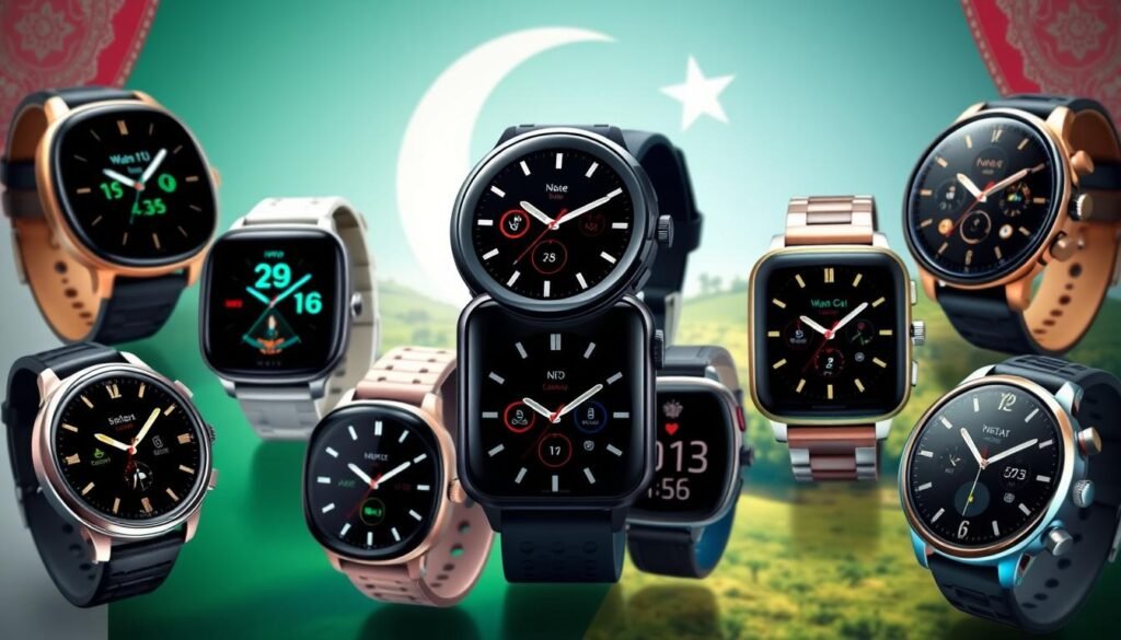 Smartwatch brands in Pakistan